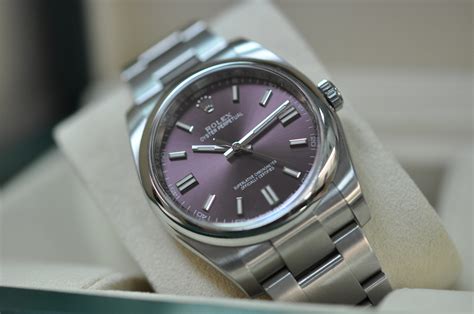 rolex oyster perpetual red grape review|rolex oyster perpetual 36 review.